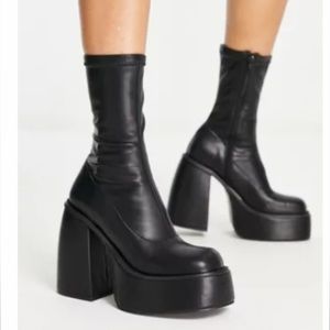 ASOS Platform Sock Boots